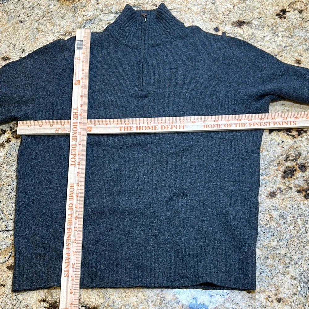 J. Crew 1/4 Zip Wool Sweater